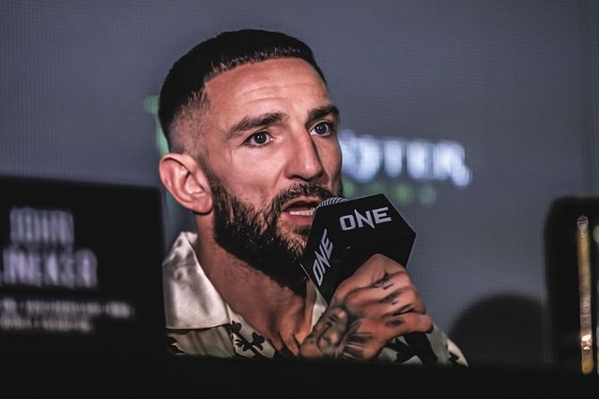 WATCH: Liam Harrison breaks down how to use push kicks to set up his blinding multi-shot Muay Thai combinations