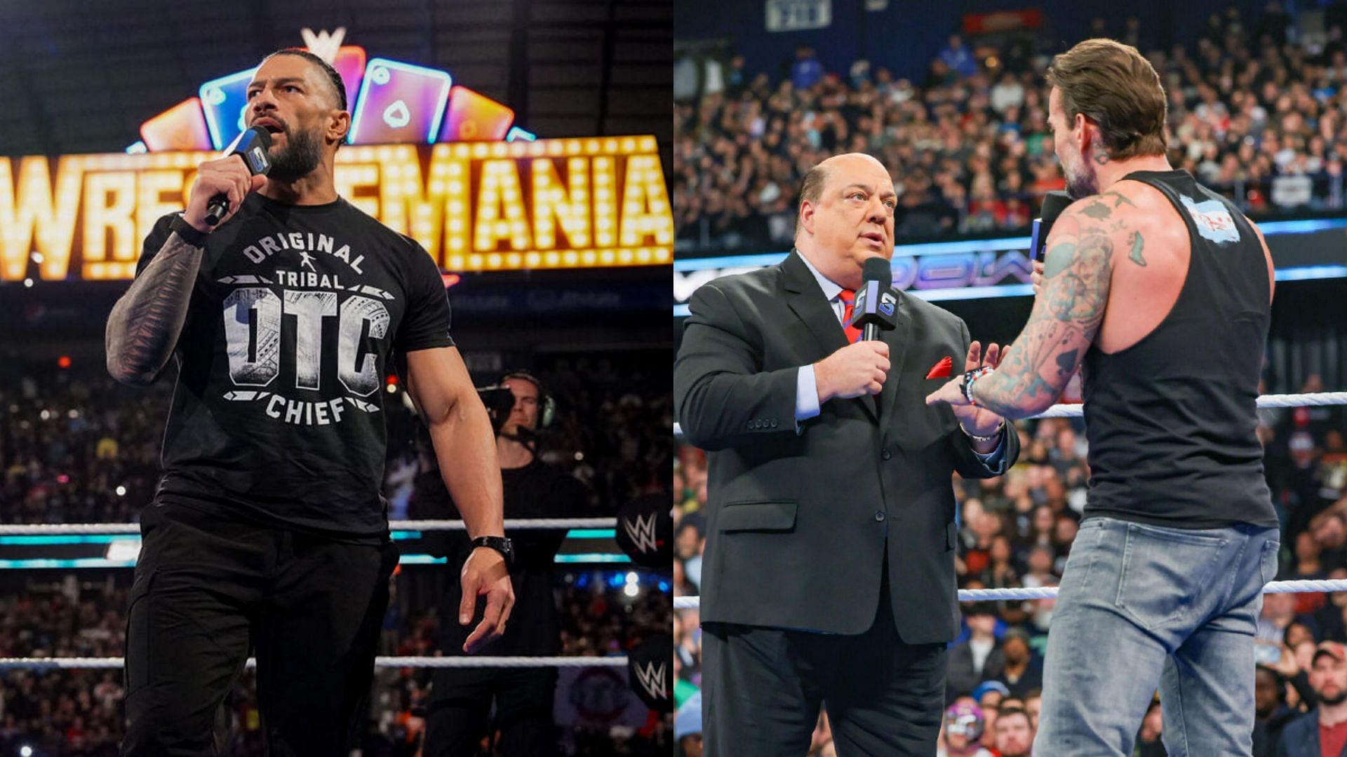 Roman Reigns, CM Punk, Paul Heyman, WWE SmackDown,