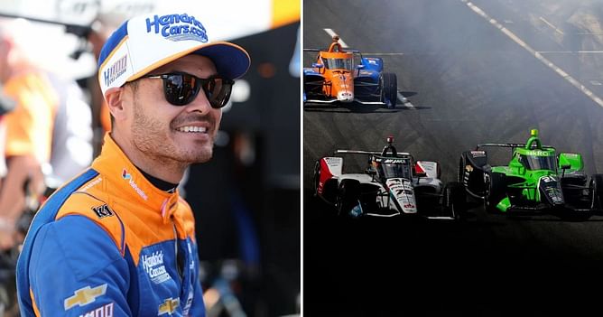 Indy 500 sophomore Kyle Larson reportedly shaken after hearing Takuma Sato crash