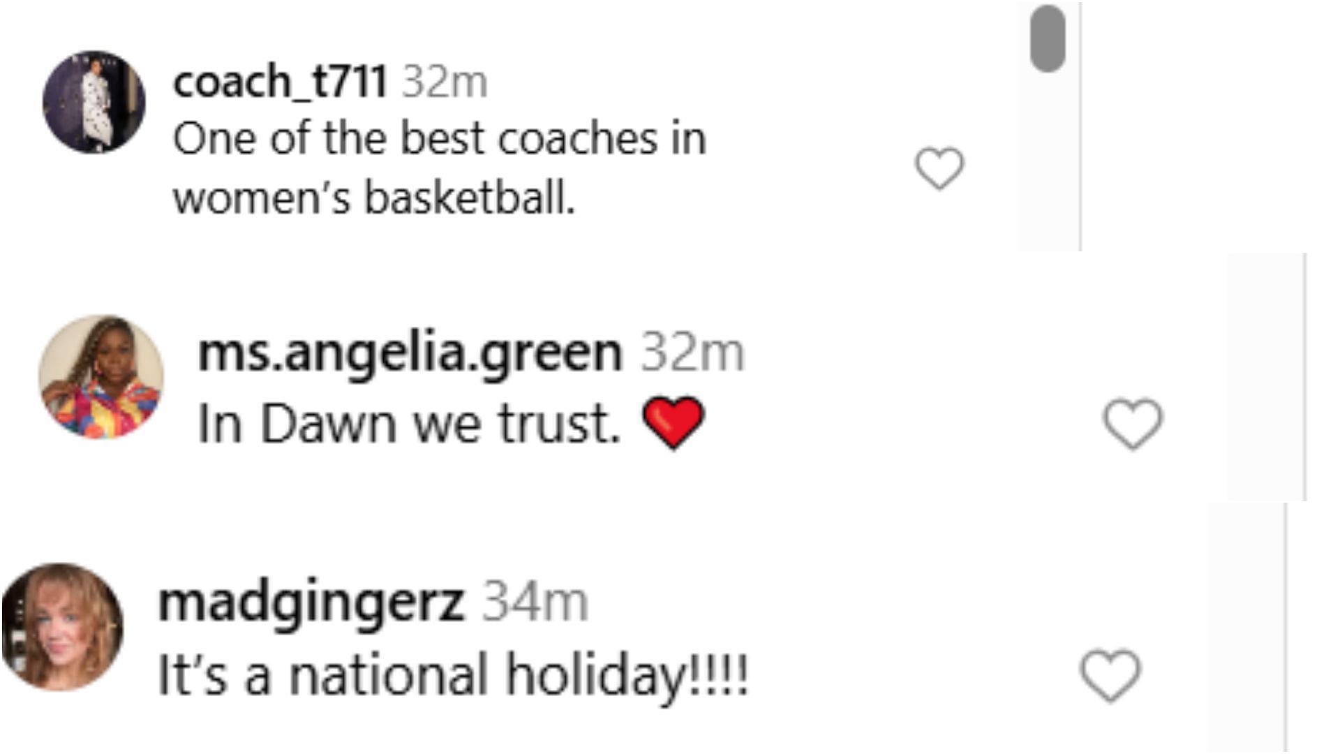 College hoops fans react as South Carolina prepares to unveil Dawn Staley statue at a new location. Credit: IG/@gamecockwbb