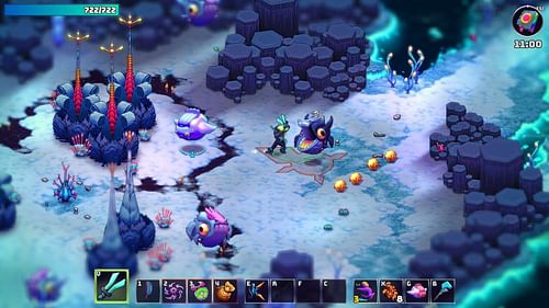 Crashlands 2 gameplay (Image via Butterscotch Shenanigans)