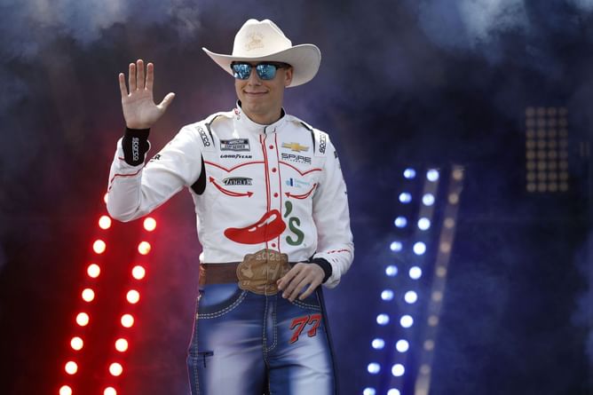 Carson Hocevar’s edgy NASCAR firesuit steals the show at Bristol