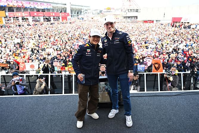 Yuki Tsunoda commends Max Verstappen’s “incredible” command of RB F1 challenger