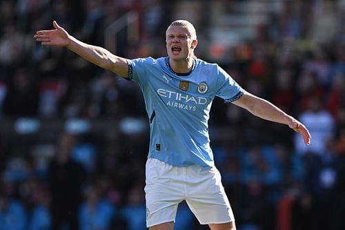 Manchester City striker Erling Haaland