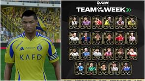 EA FC 25 TOTW 30 released, Cristiano Ronaldo headlines the roster
