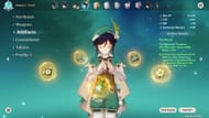 Venti using the Viridescent Venerer artifact set (Image via HoYoverse)