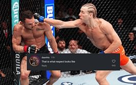 Paddy Pimblett shares heartfelt message for Michael Chandler after UFC 314 win with post-fight footage, fans react: "This is what respect looks like"