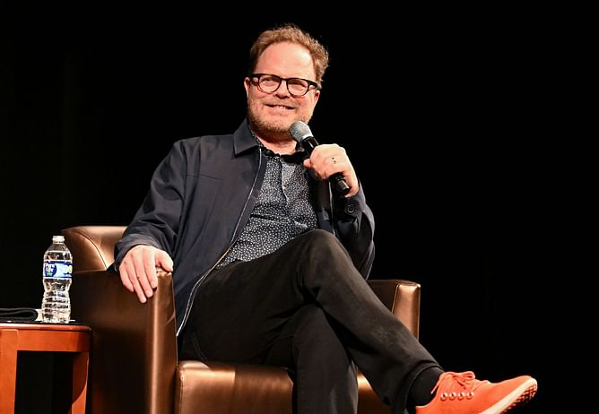 "Really being Cleopatra, queen of denial"- Rainn Wilson slams "left-leaning" media houses for treating Trump and Biden's administrations differently