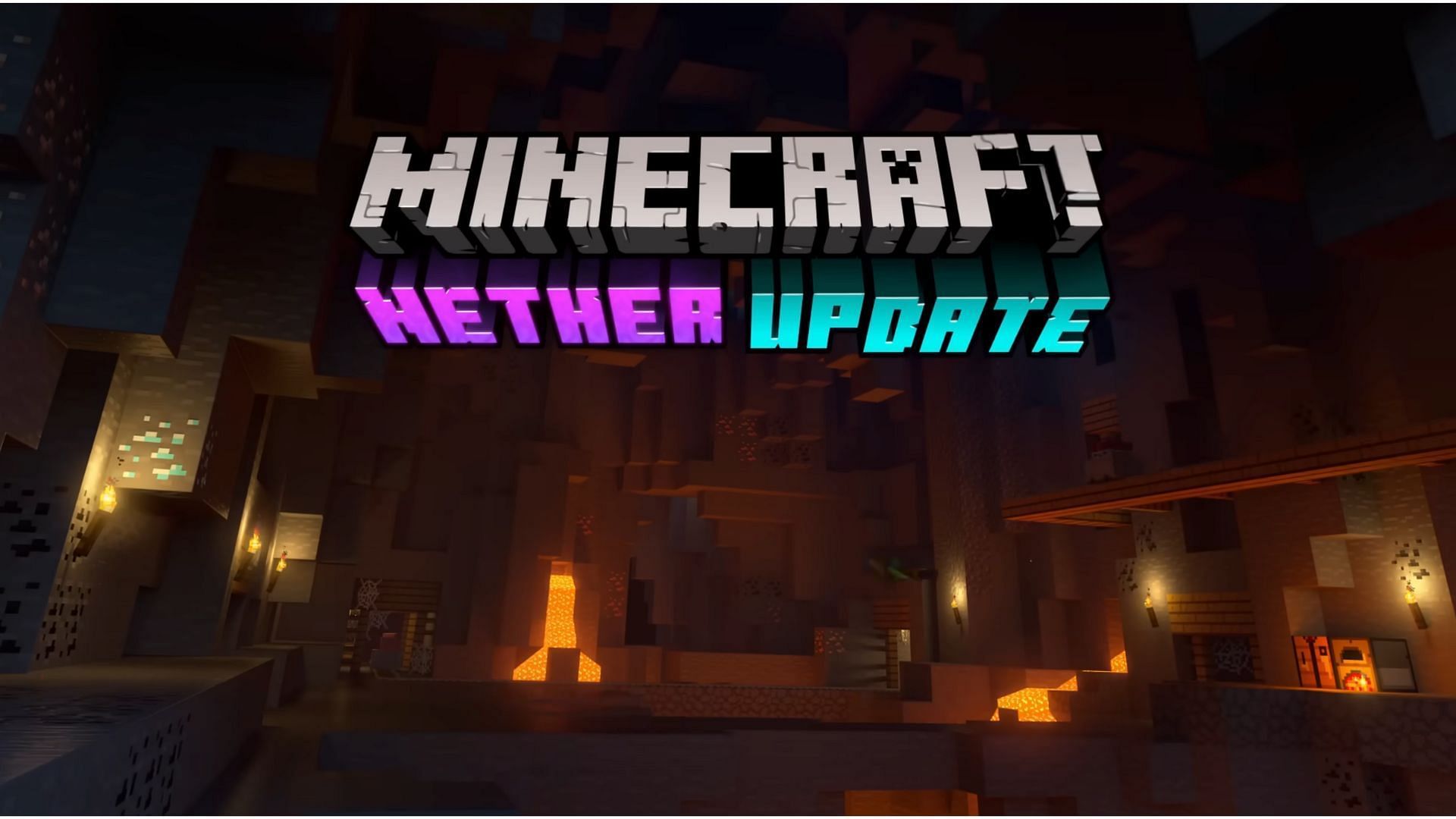 The nether update improved the dimension (Image via Mojang Studios)