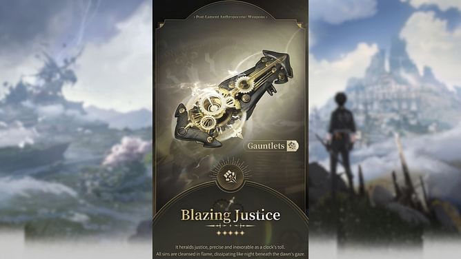 Wuthering Waves Blazing Justice guide: Stats, passive, and materials