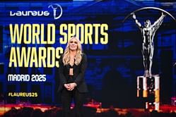 "Proud to celebrate Simone Biles"- Lindsey Vonn pens heartfelt note after presenting Laureus honor to gymnast