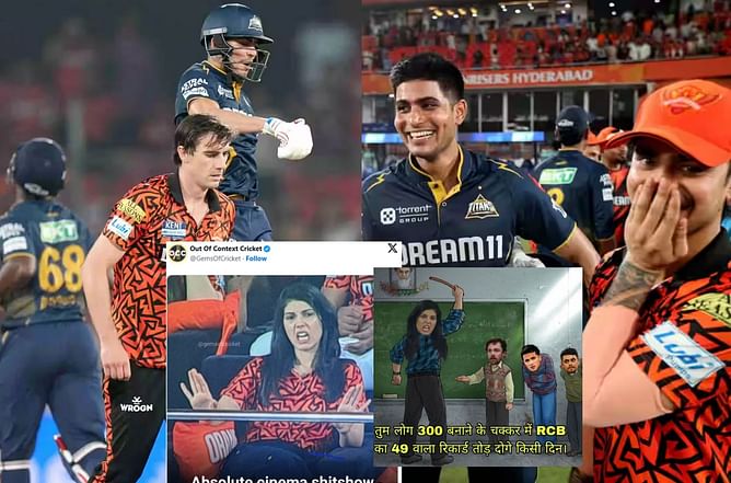 "Kavya Maran to her Team: kitna smjaoo inn logo ko"- Top 10 funny memes after SRH's deflating loss vs GT in IPL 2025