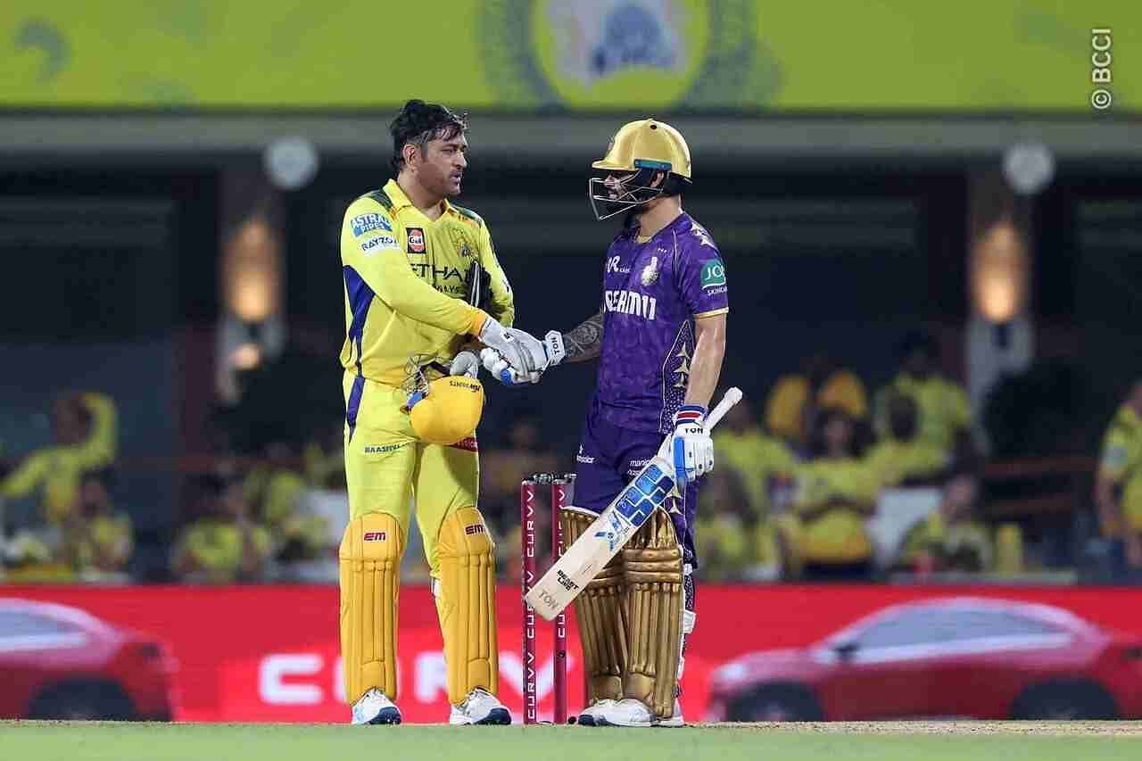 Chennai Super Kings suffered a defeat against Kolkata Knight Riders (Image: IPLT20.com/BCCI)
