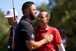 Sergio Garcia hilariously asks Jon Rahm to pick between ‘mom or dad’ when questioned about LIV Golf’s unique format