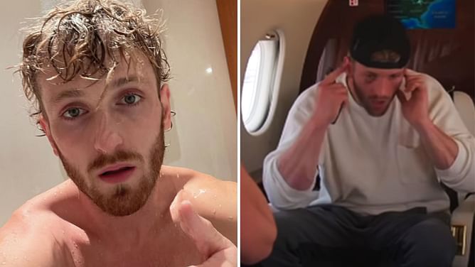 "A plane almost exploded that we were inside of" - Logan Paul shares terrifying news ahead of WWE WrestleMania 41