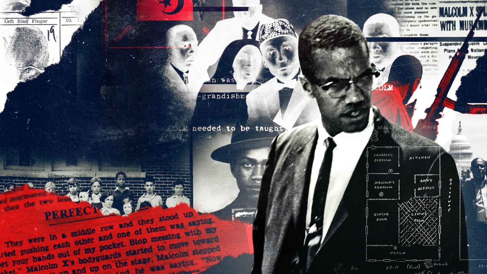 The documentary focuses on the investigation of the assassination of Malcolm X (Image via Netflix)