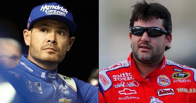 Kyle Larson leaves no doubt about his ambition to follow in Tony Stewart’s footsteps