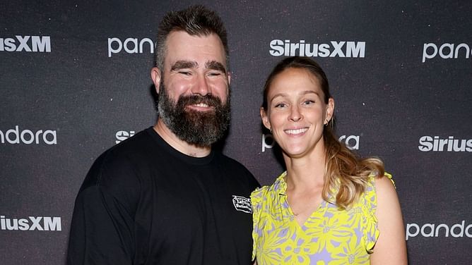 Kylie Kelce reveals strict rules she has for daughters on touching newborn Finnley