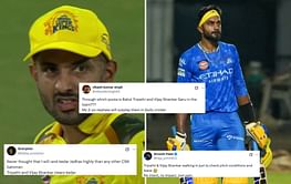 "My 2-yo nephew will outplay them in Gully cricket" - Fans slam Rahul Tripathi and Vijay Shankar for dismal batting in CSK vs KKR IPL 2025 clash