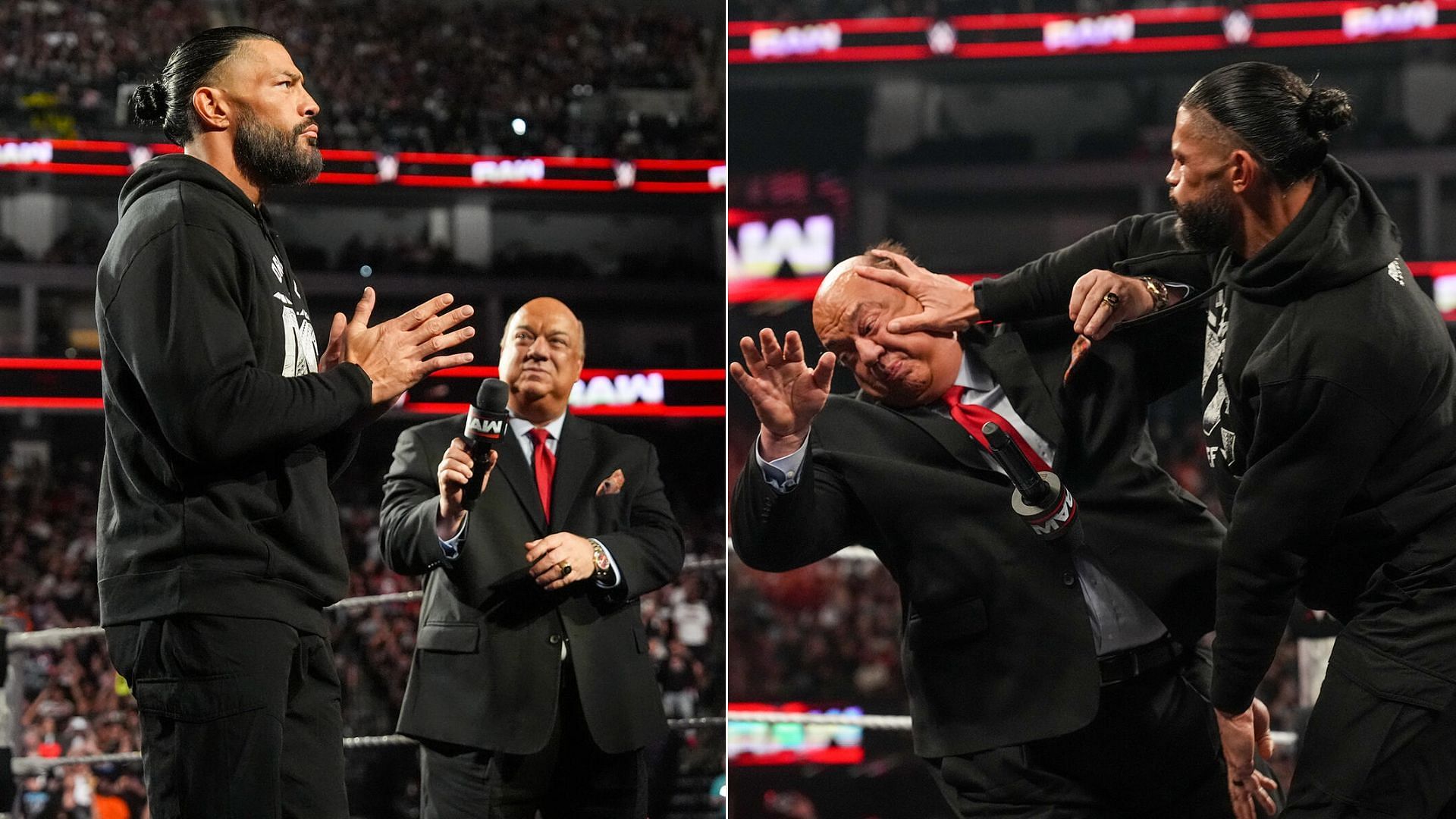 A still from Monday Night RAW (Pictures Courtesy: WWE.com)