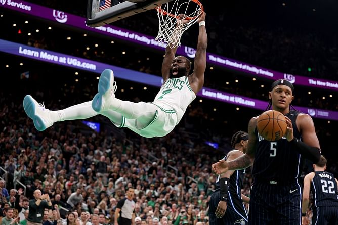 "Dorkiest, corniest dynasty" - NBA fans berate Jaylen Brown's Harry Potter jab at Orlando Magic
