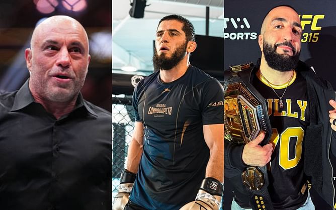 Joe Rogan reveals talking to Dana White about potential Belal Muhammad vs. Islam Makhachev fight, Ilia Topuria weighs in