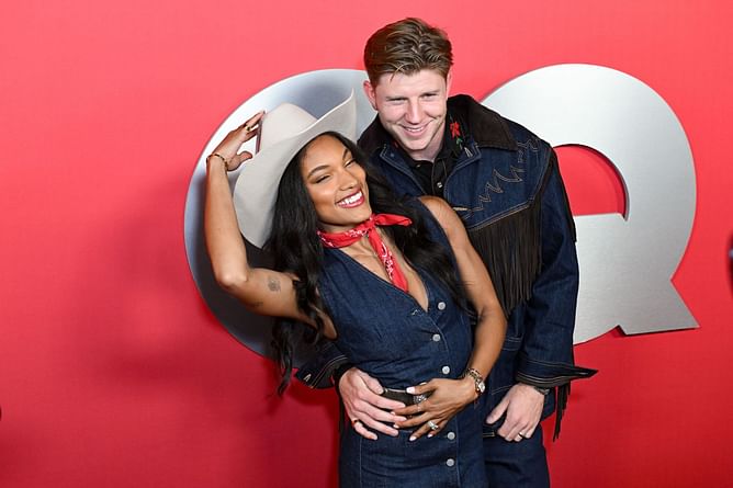 Tara Davis-Woodhall and Hunter Woodhall sign up with $86 billion brand after parting ways with Lululemon