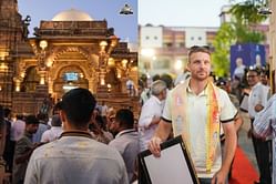 Shubman Gill and Co. seek blessings at Hatkeshwar Temple ahead of RR vs GT IPL 2025 clash [Watch]