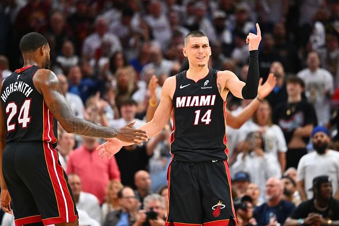 Tyler Herro remains defiant in the face of defeat with Heat staring at sweep: "Not going down 4-0"