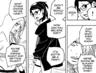 Yodo and Sarada as seen in Boruto: Two Blue Vortex (Image via Shueisha)