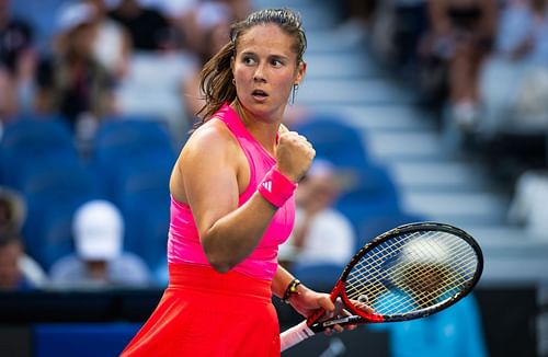 Daria Kasatkina at the 2025 Australian Open (Source: Getty)