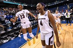 Aliyah Boston shares emotional reaction to reunion with Bree Hall at Indiana Fever