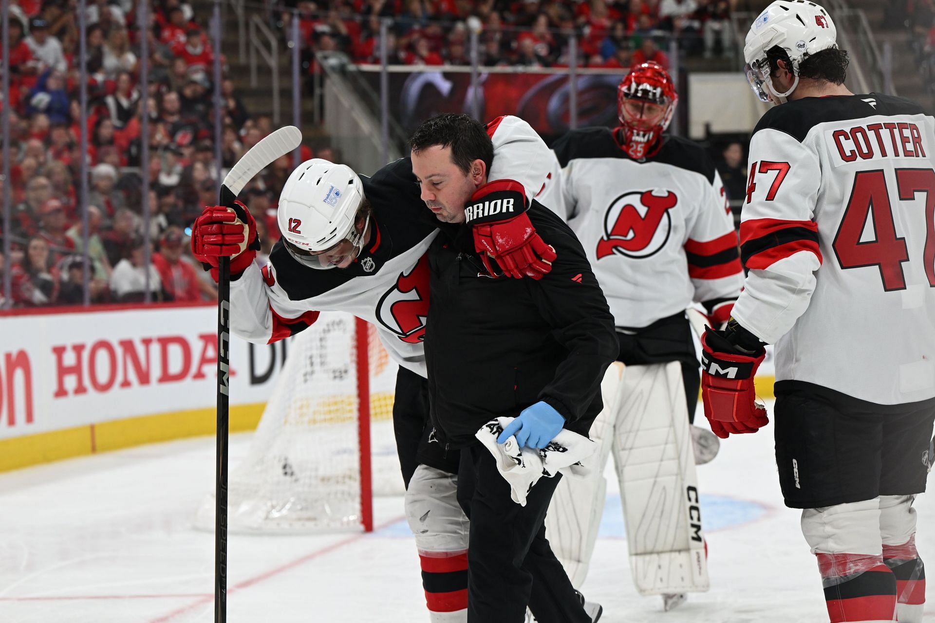 NHL: APR 20 Stanley Cup Playoffs&nbsp;First Round Devils at Hurricanes - Source: Getty