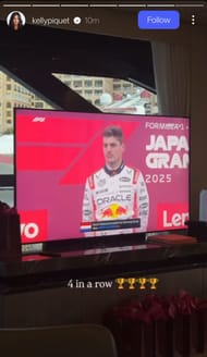 Credit: Kelly Piquet on Instagram.