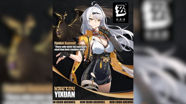 Zenless Zone Zero 2.0 drip marketing reveals Yixuan