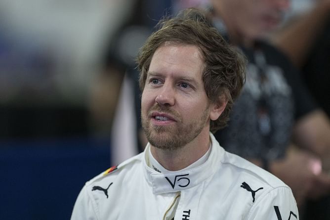 WATCH: Sebastian Vettel gets back on the racetrack for heartfelt initiative