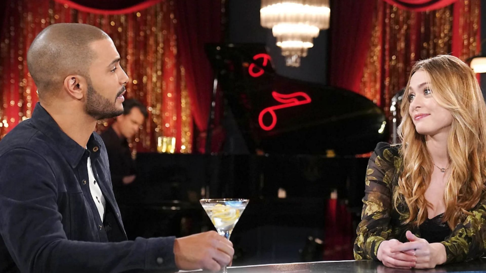 Holden and Claire from The Young and the Restless (Image via CBS Network)