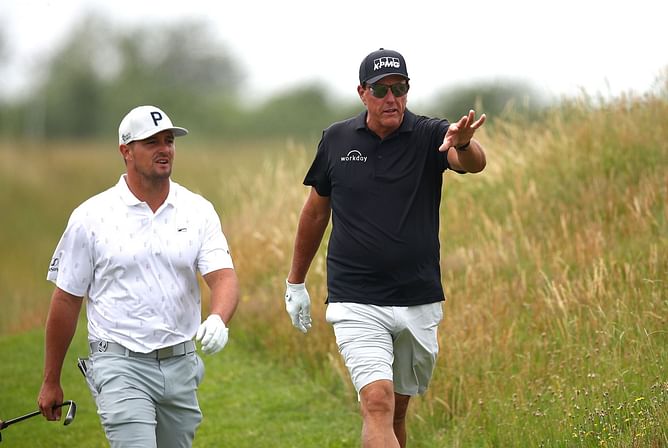 "That's very sexy": Phil Mickelson reacts to Bryson DeChambeau's insane feat