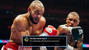 "Drunk", "He’s obviously suffering from concussion" - Fans react as Conor Benn gives eye-opening verdict after rewatching Chris Eubank Jr. fight