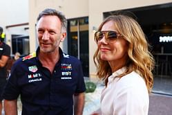 Christian Horner's wife Geri Horner drops a 4-word reply when questioned about the Red Bull boss' misconduct case
