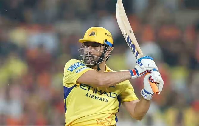 Why is MS Dhoni captaining CSK in today’s IPL 2025 match against KKR?