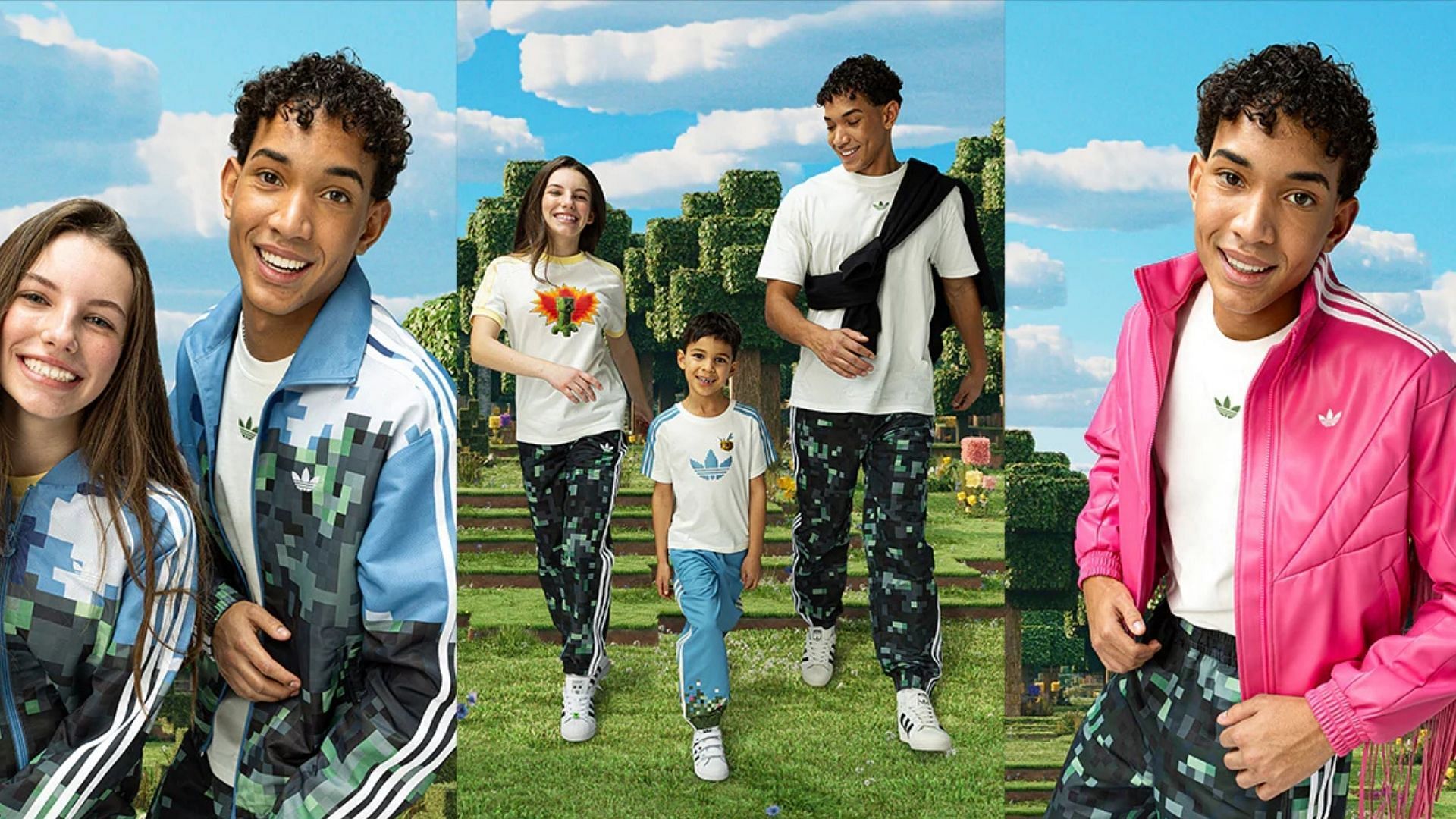 Adidas x Minecraft collection