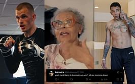 "Round 2 knockout" - Fans react as Carlos Prates' mother demands KO win over Ian Garry