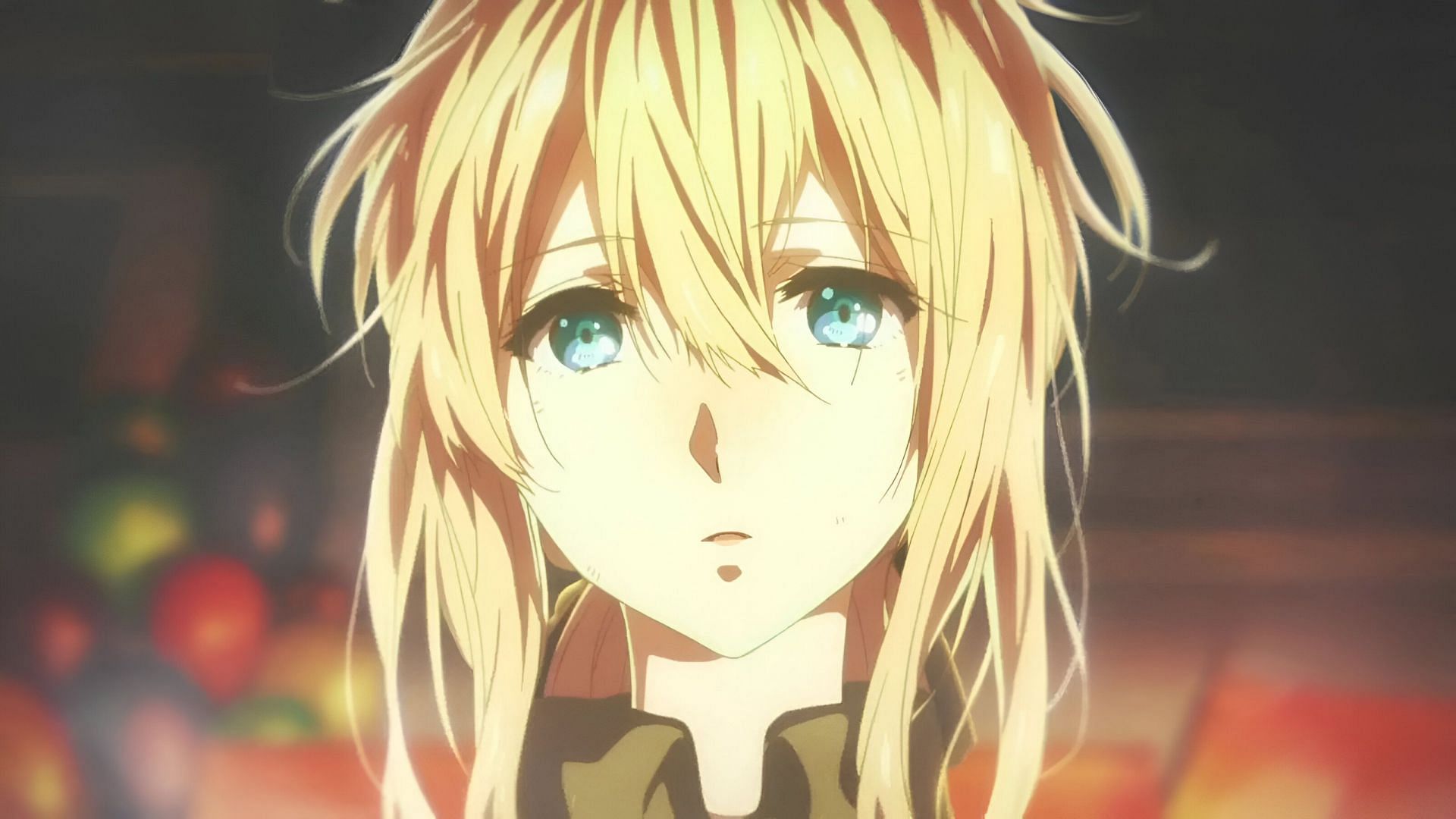 One of the anime characters who aren&#039;t Japanese, Violet Evergarden (Image via Kyoto Animation)