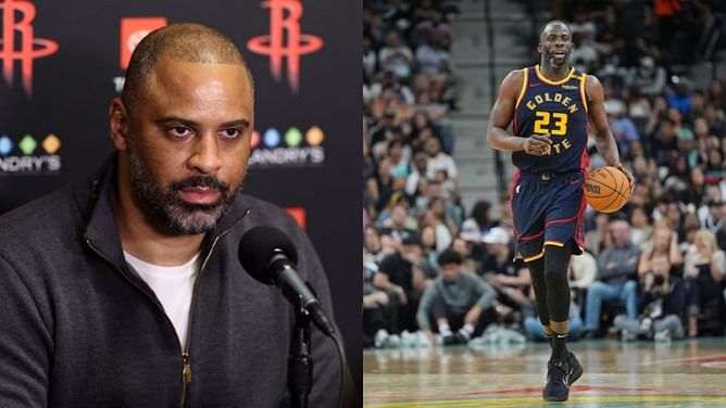 "Much better than Draymond": Ime Udoka playfully reacts to $40,008,489 guard's chances of winning DPOY over Draymond Green