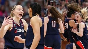 National champ Paige Bueckers grooves with Jalen Suggs’ sisters after South Carolina takedown