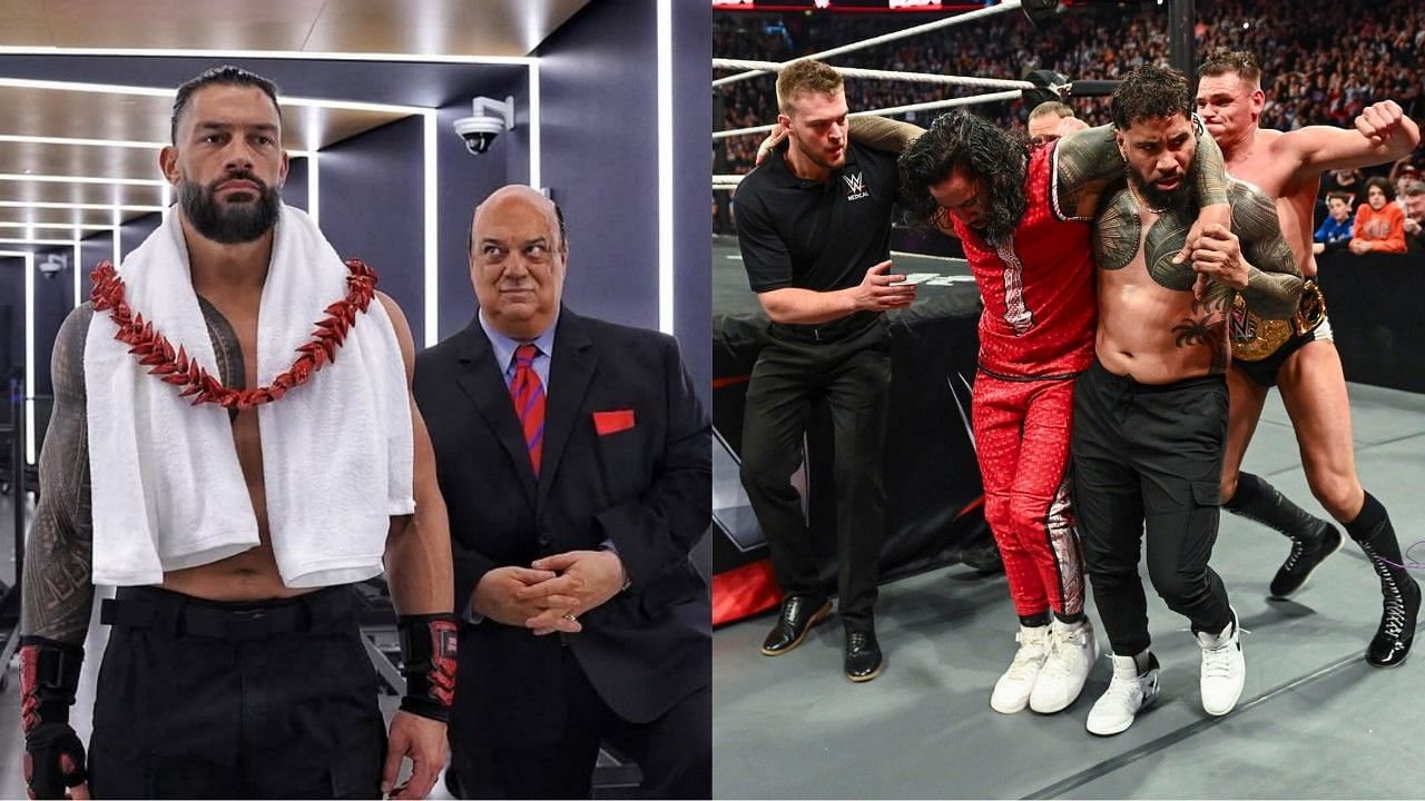 WWE Raw, Roman Reigns, Jey Uso, Gunther, Jimmy Uso, Sami Zayn, 
