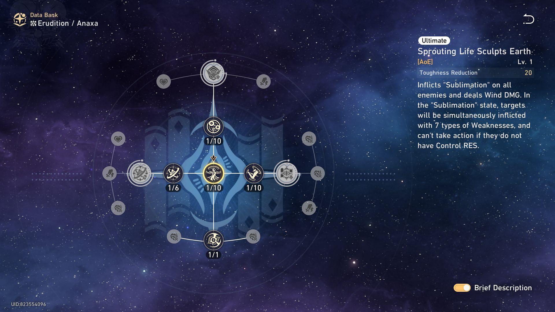Anaxa's Ultimate ability (Image via Sportskeeda Gaming || HoYoverse)