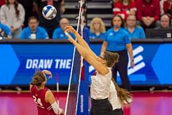Rebekah Allick shares 5-word reaction to Nebraska Volleyball's season-opening win in front of large home crowd