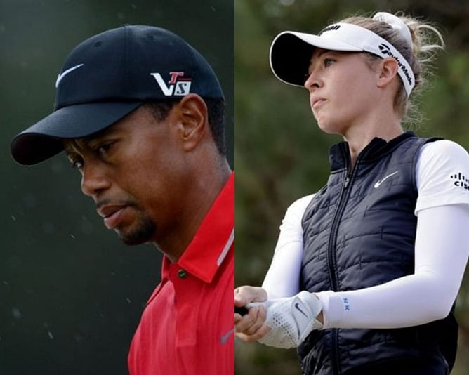Tiger Woods bestows insane honor to Nelly Korda by calling her one of the best golfers to “ever live”